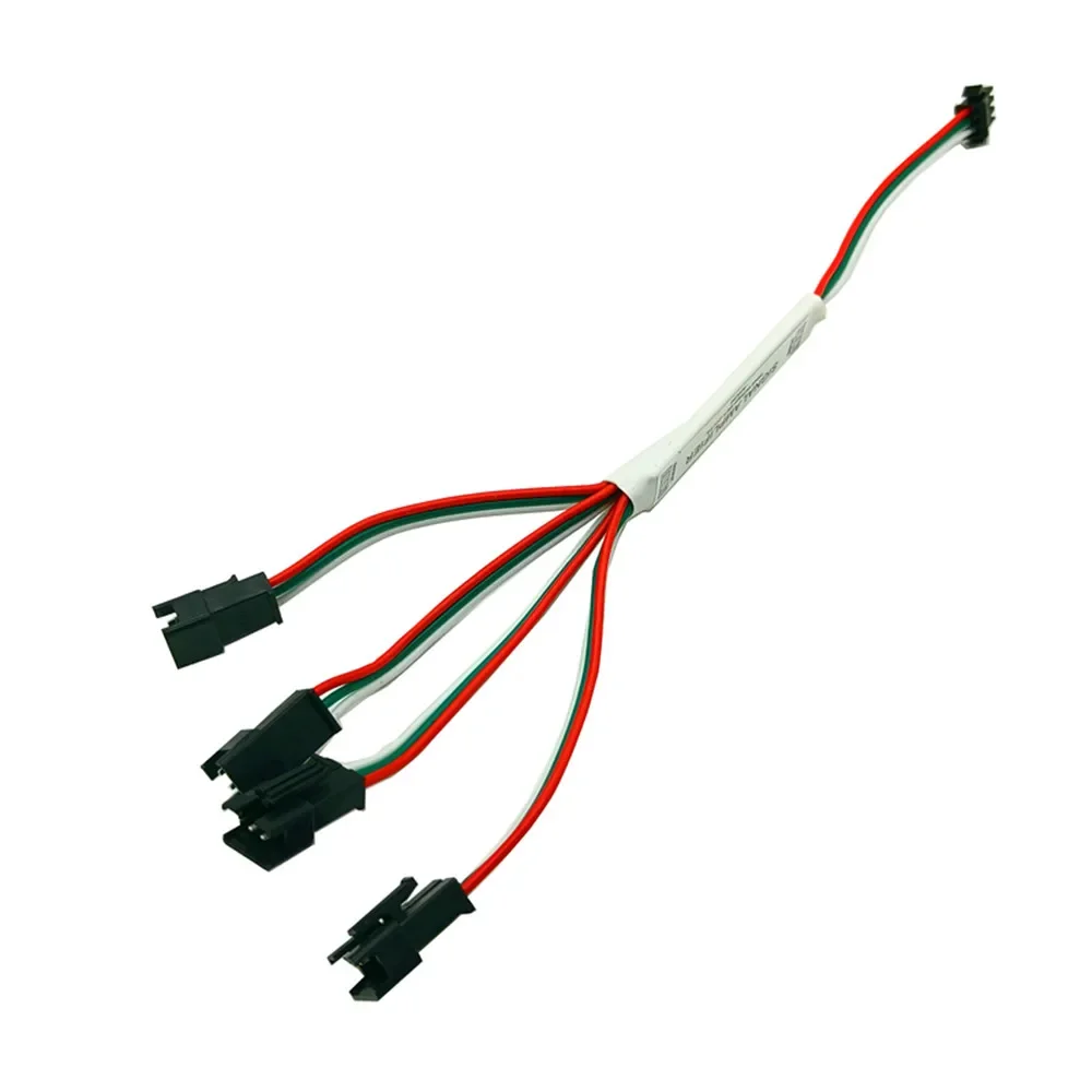 Mini Signal Amplifier for WS2812B WS2811 LED Strip Pixel IC Sync Repeater 3/4/8 Head 3Pin RGBIC Addressable LED Tape String