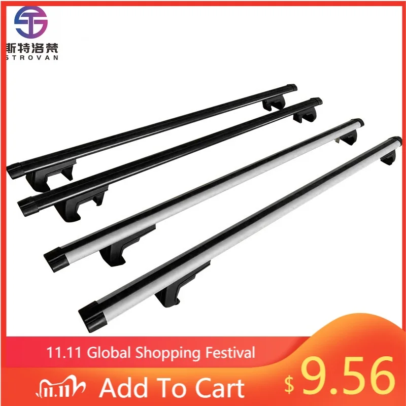 

STLF Roof Luggage Rack bar Split Car bar Aluminum Alloy with Lock bar