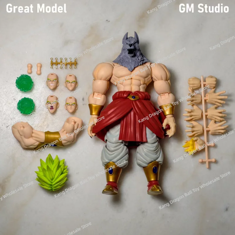Em estoque enviado dentro de 24 gm estúdio dragon ball broly 26cm 01a01b01c figura de ação modelo de animação brinquedo coleção presente