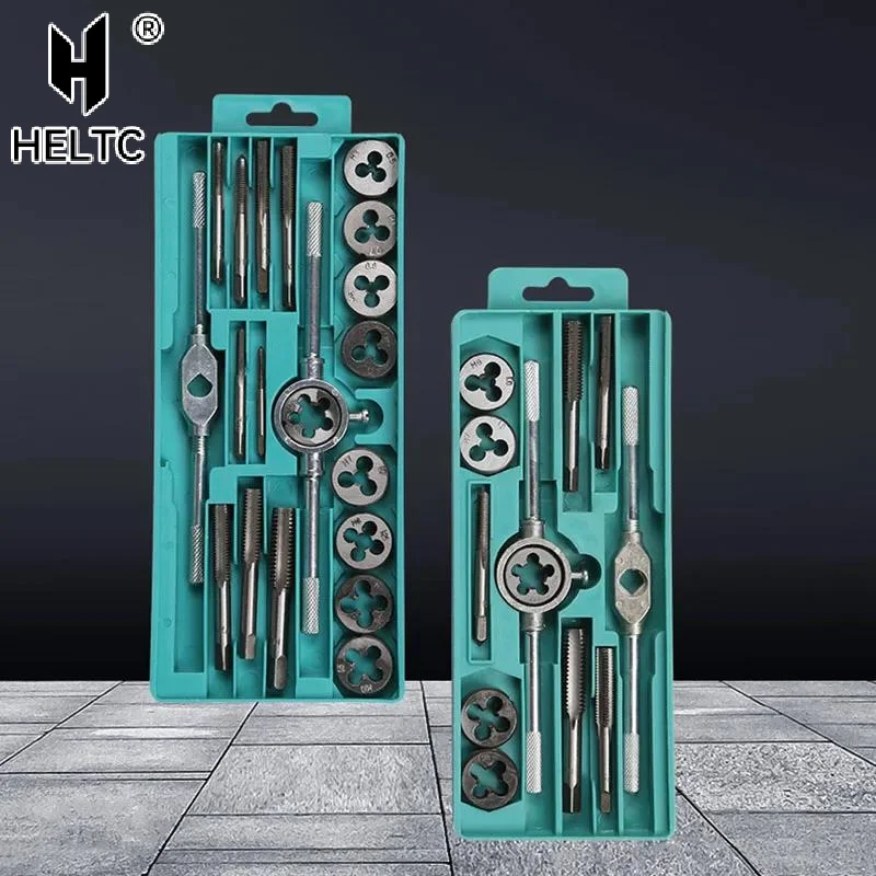 

12/20PCS For Precise Thread Cutting And Repair With Hand Screw Taps Straight Taper And Thread Tool M3-M12 Metric Tap And Die Set