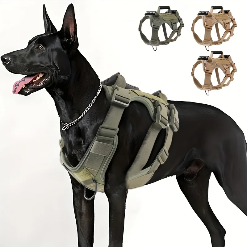 Explosion proof vest Large Dog Tactical Chest Strap Professional Sturdy Heavyweight Dog Harness