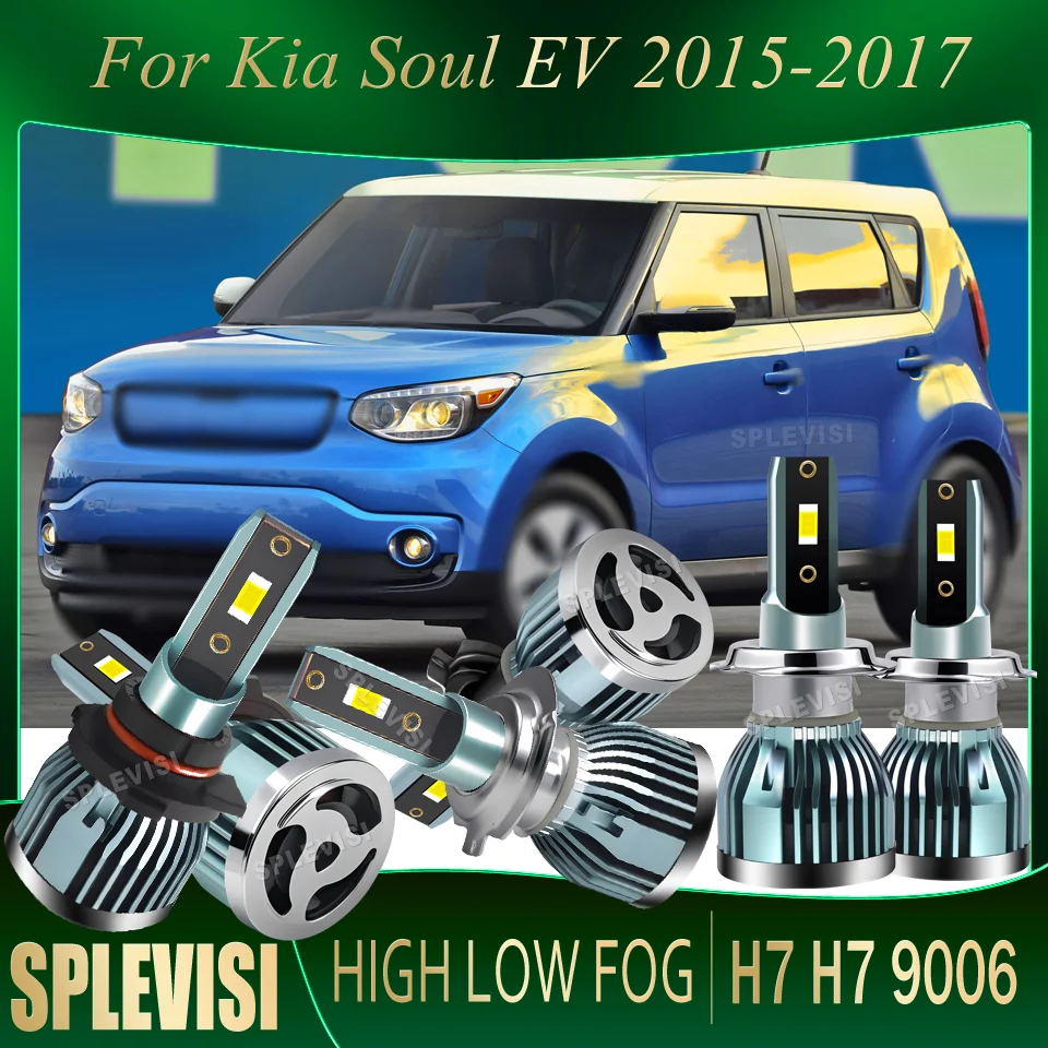 

Dustproof Easy Installation Secure Night Travel High-Performance durable Headlight foglight LED For Kia Soul EV 2015 2016 2017
