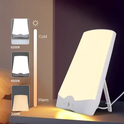 Sad Light Therapy Led Night Light Sad Lamp Touch Control 10000Lux Adjustable Brightness Daylight Lamp UV-Free Anti Depression