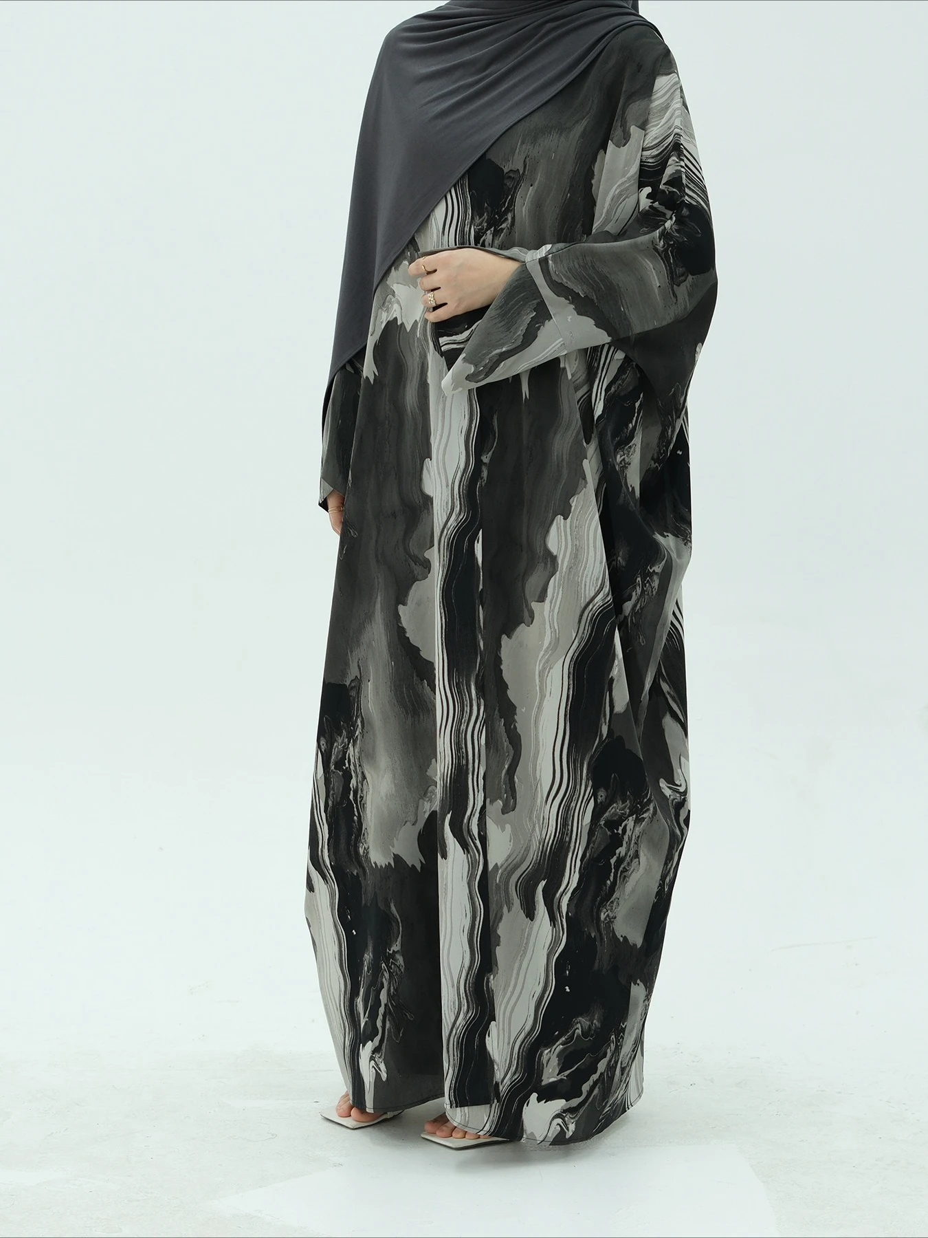 

Muslim Dress for Women Party Abaya Print Cardigan Ramadan Eid Arab Long Robe Morocco Dubai Kaftan Islam Vestidos Jalabiya 2025