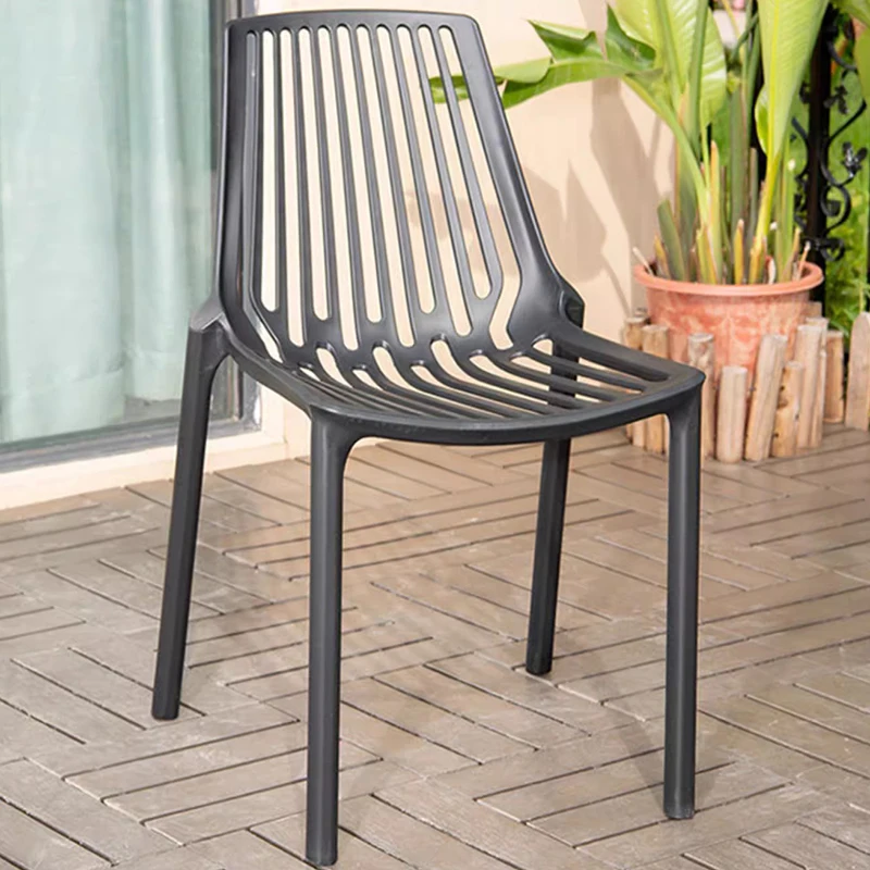Chaise de salon en rotin en plastique, fauteuil d\'extérieur, canapé de jardin, piscine, événements, long, bambou, balcon, cabanon de rangement