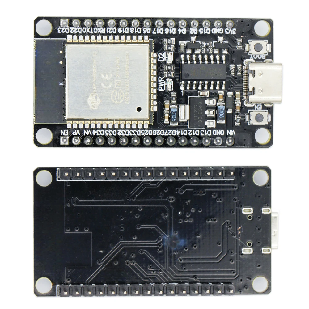 Imagem -04 - Placa de Desenvolvimento Esp32 tipo c Usb Ch340c Wifi Bluetooth Potência Ultra Baixa Dual Core Esp32-devkitc32 Esp-wroom-32 Placa de Expansão