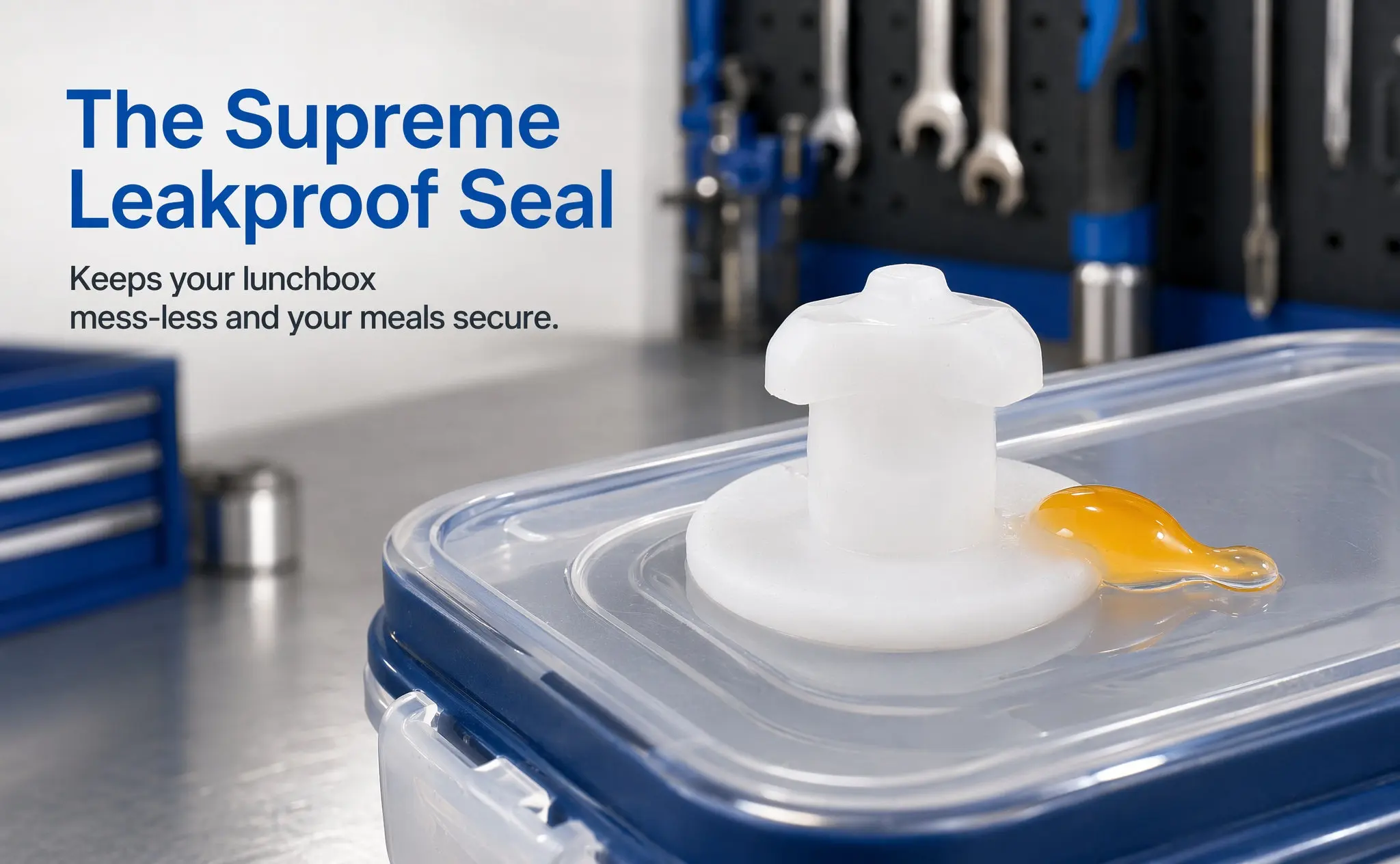 3Pcs Leakproof Lunch Box Air Valve Plugs Silicone Airtight Sealing Stopper Food Container Freshness Accessories