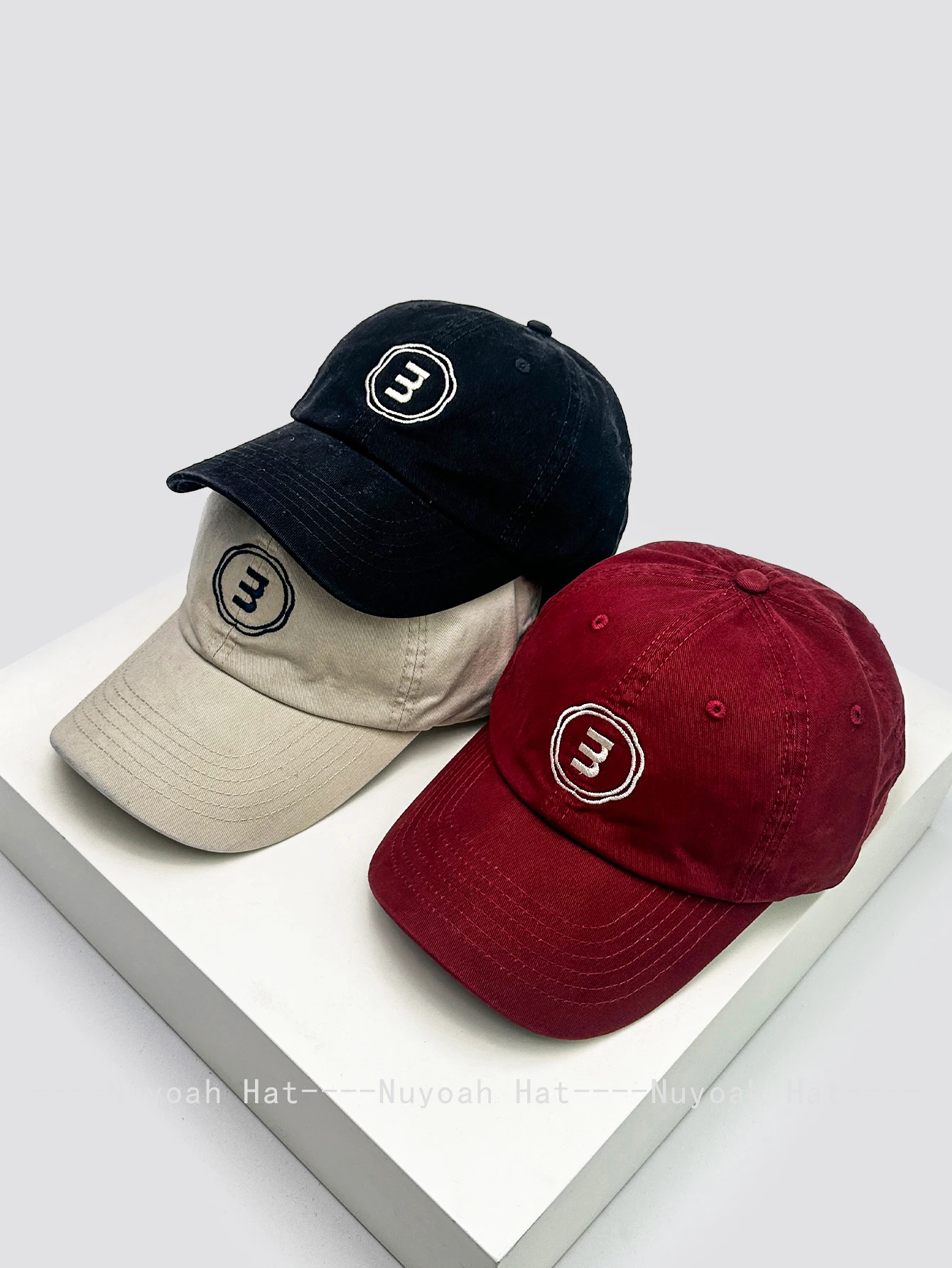 

Autumn Winter Simple Embroidered Letter Baseball Cap Unisex Sunshade Street Casual Outing Duckbill Cap