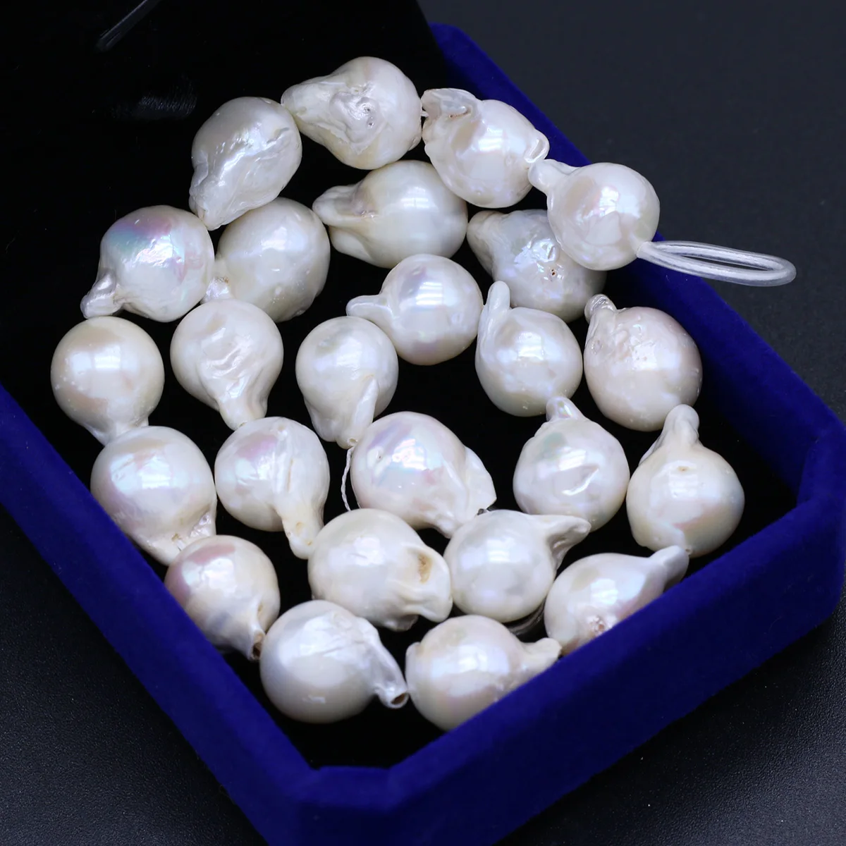 High Quality Natural Freshwater Pearls Irregular Baroque Tail Beads 8-9mm Pearl for DIY Elegant Necklace Earrings Making Jewelry