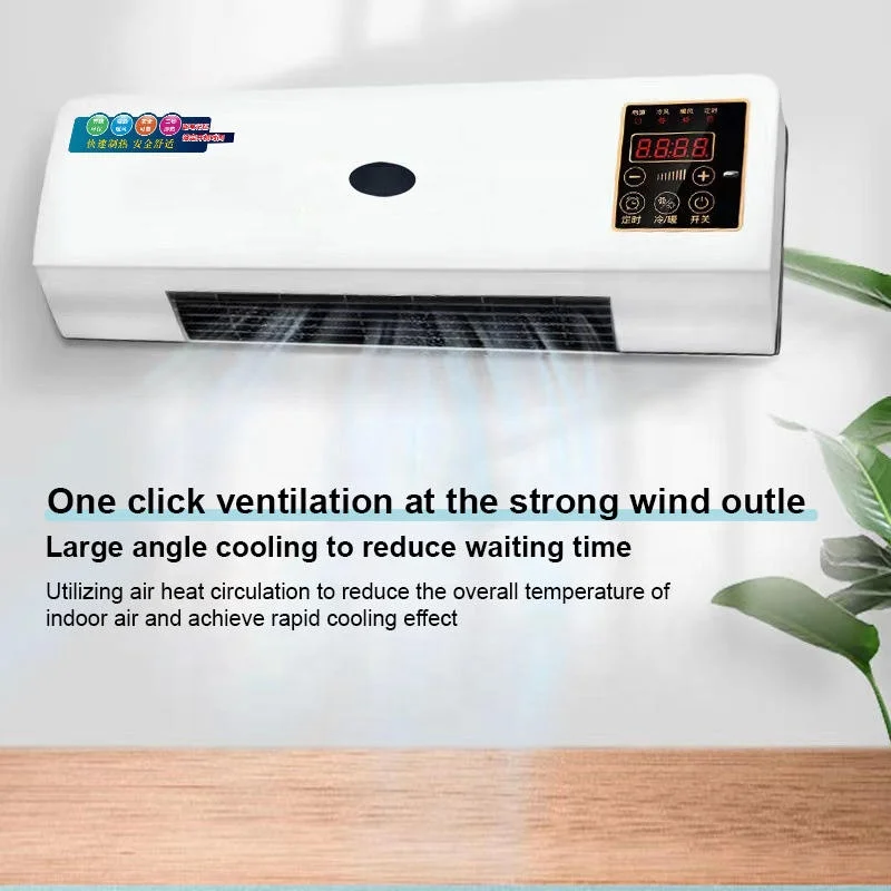 Portable Mini Air Conditioner with PTC Ceramic Electric Heater for Winter Air Cooler for Living Room Core Motor Component