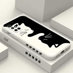 Hug Kitten Silicone Phone Case For Xiaomi Redmi 10 10A 12C 9 10C 9T 9A A1 9C Cover