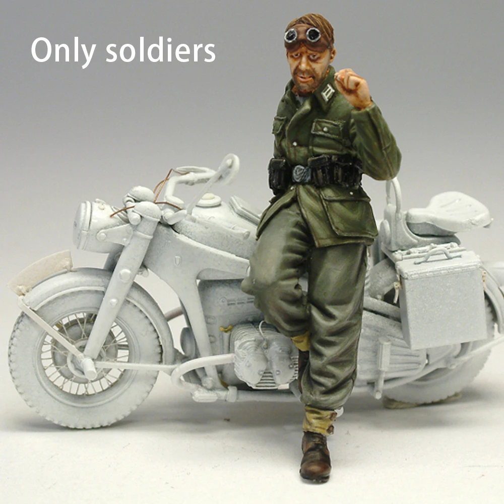 Risjc Soldat en résine 1/35 modèle soldat français et âne // N91700