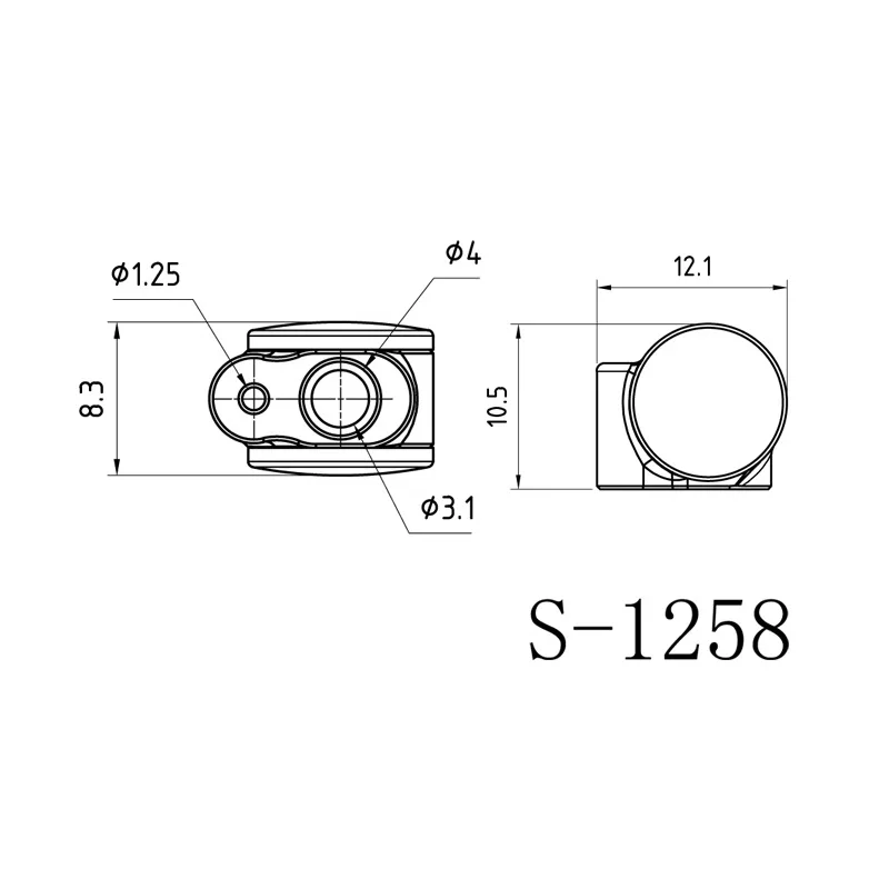 RC 1/14 Breitenmarkierungsleuchte S-1258 für Tamiya Hydraulikbagger Lader Muldenkipper für VOLVO Anhänger Kipper DIY-Teile – Detail 2