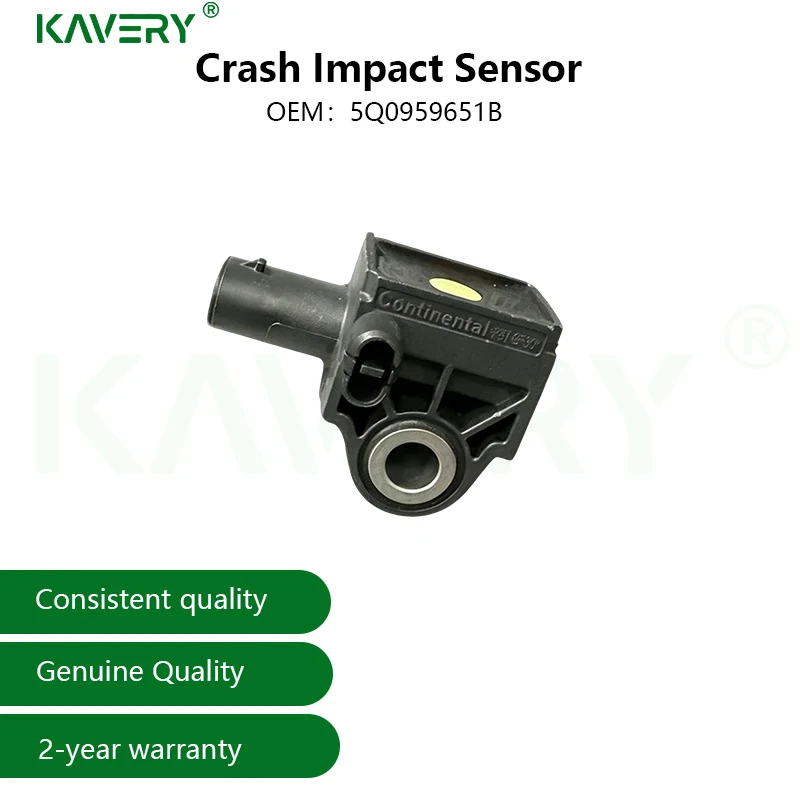 For 1PC Front Crash Impact Sensor V-w Passat Golf MK7 Tiguan GTI Jetta A3 S3 RS3 Q3 TT TTRS Coupe Superb Seat Tarraco 5Q0959651B