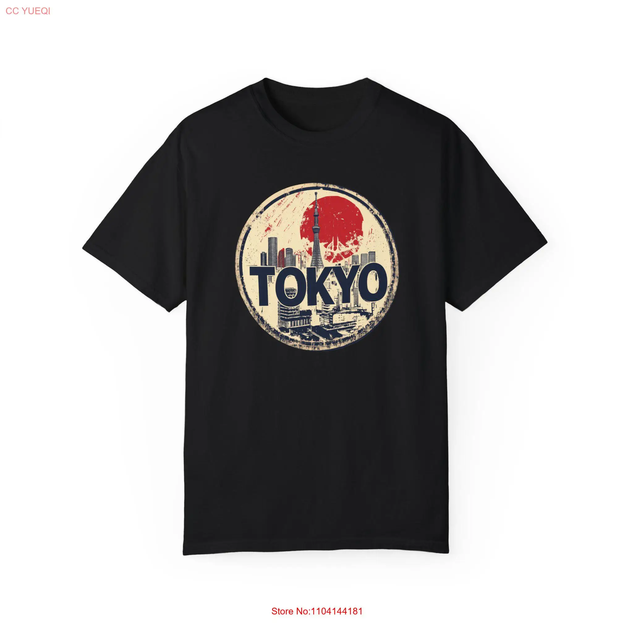 

TOKYO JAPAN T Shirt Comfort Colors long or short sleeves