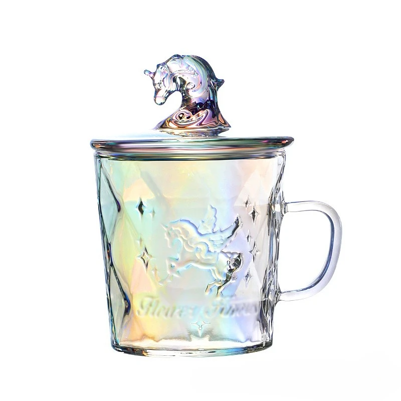 Little Angel Series Cold Water Cup Flower Knows Moonlight Mermaid Cup Exquisite Relief Water Cup Kawaii Water Bottle
