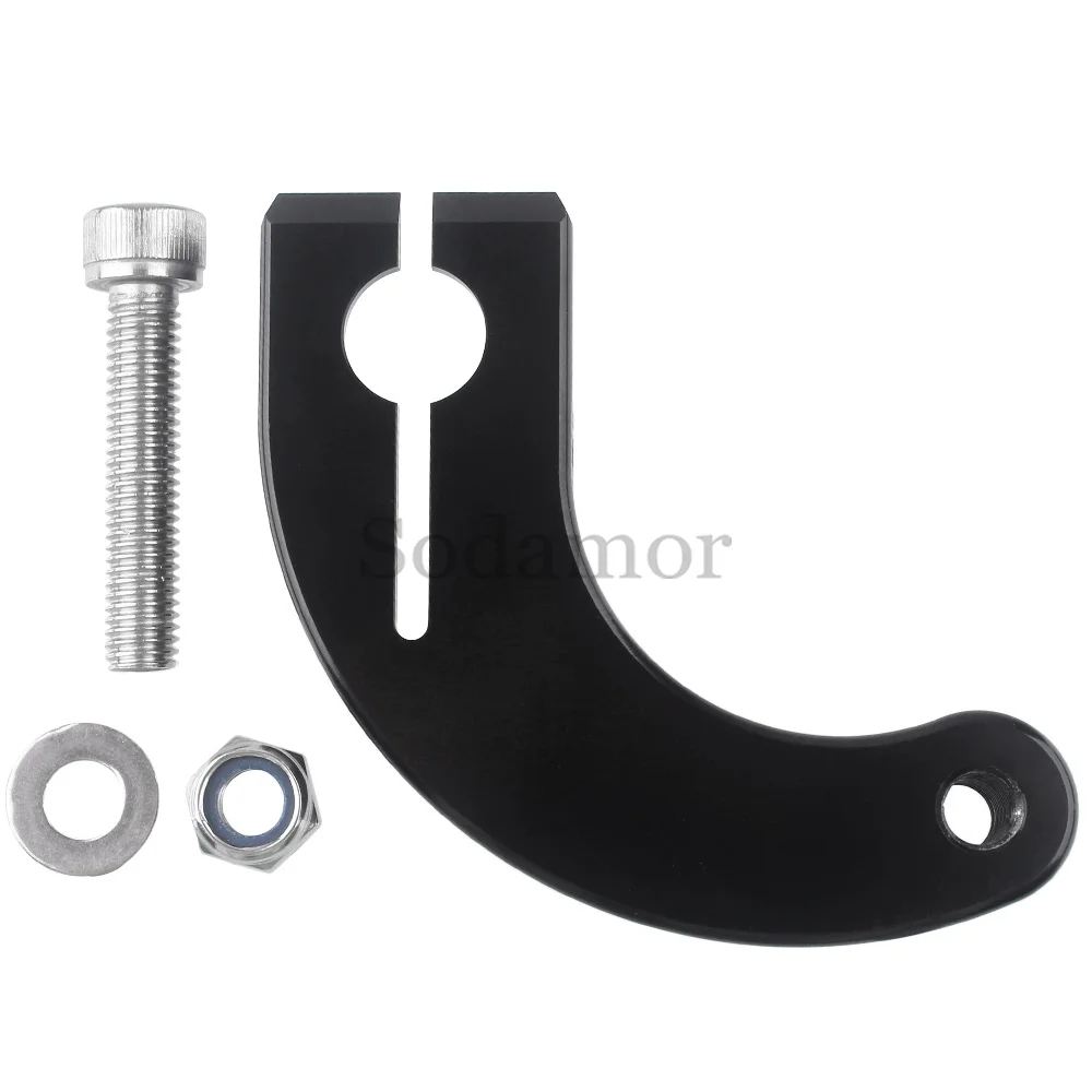 1 Piece Motorcycle Toe Gear-Shifter Heel Toe Shift Lever Aluminium Black For Harley Davidson Softail Breakout Fat Bob Low Rider