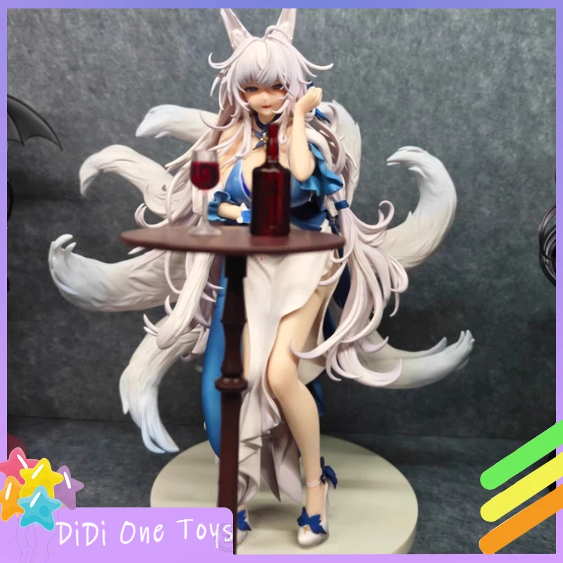 

28cm Blue Archive Shinano Haze Moon Tenth Night Dress Gk Handmade Anime Pretty Girl Peripheral Model Ornament