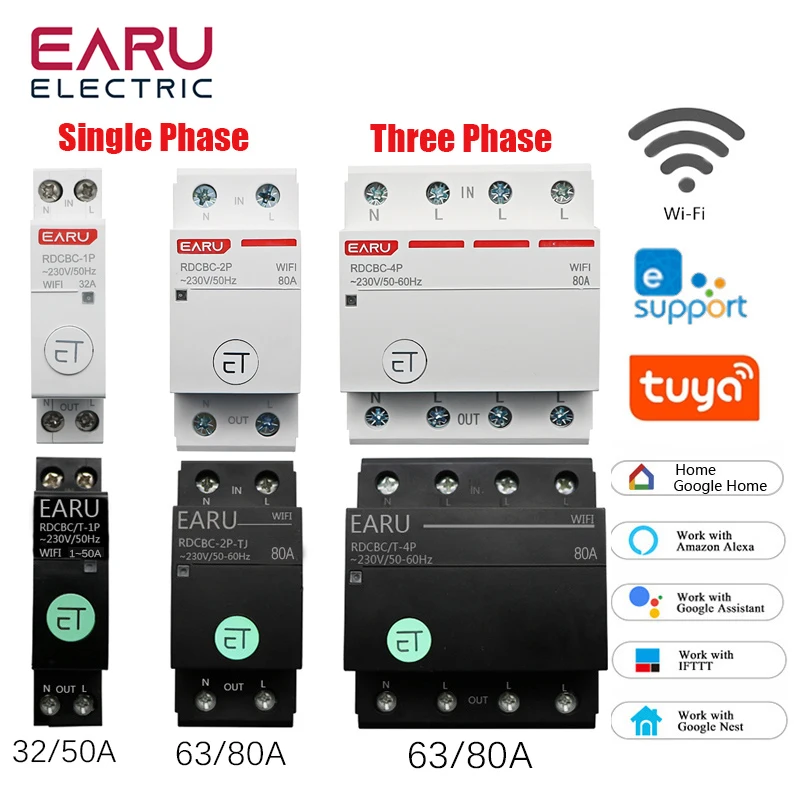 Interruttore WIFI interruttore temporizzatore intelligente interruttore relè telecomando vocale tramite Tuya eWeLink APP Smart House Amazon Alexa