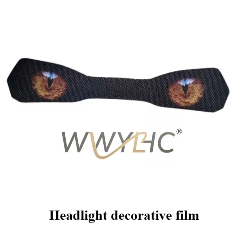 Suitable for Spring Breeze 800MT CF 800MT Headlight Protection Sticker, Decorative Film, Scratch-proof Light Transmission