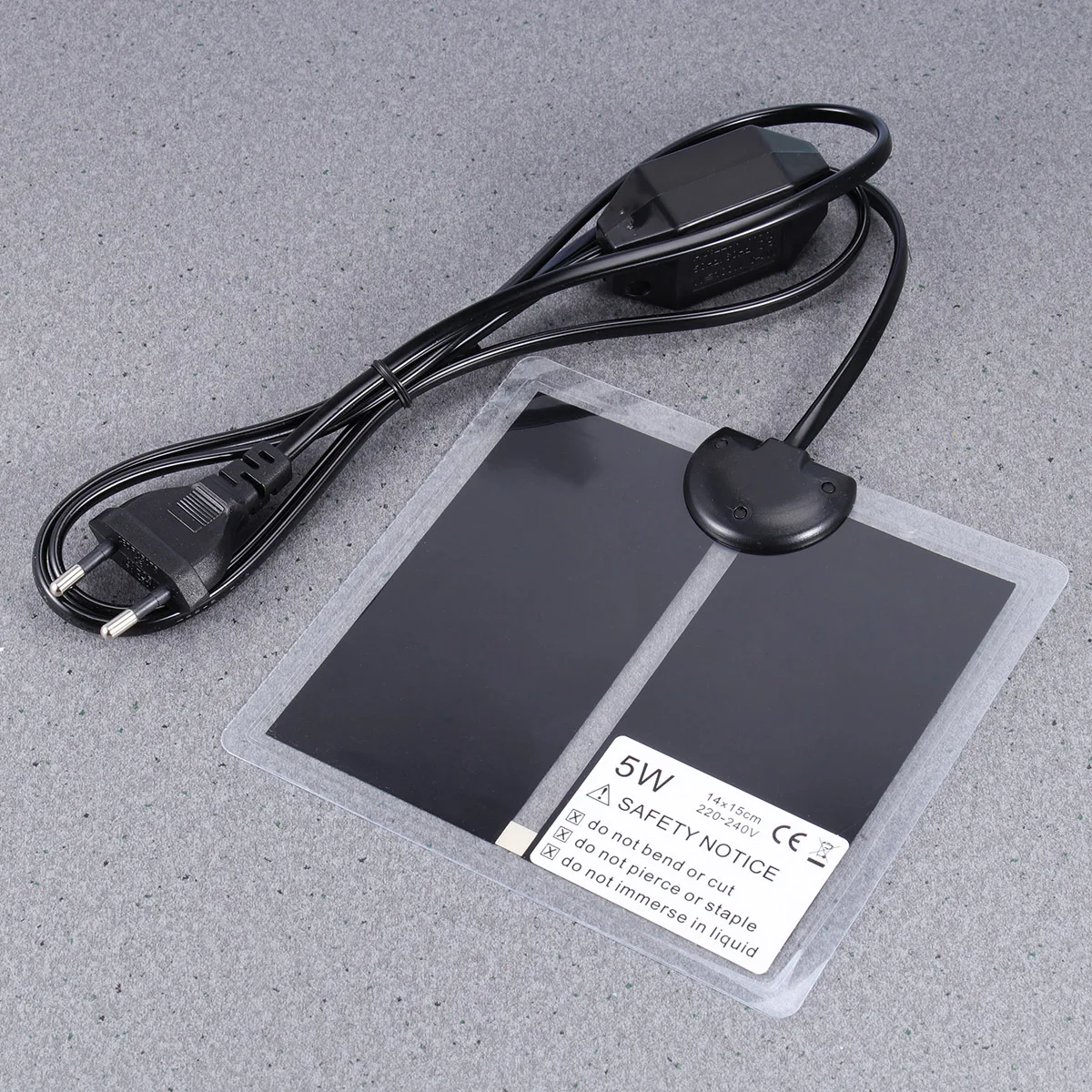 

5W Reptile Heating Mat Flexible Design for Cold Environment Suitable for Small Pets Eu Plug Reptile Heating Mat