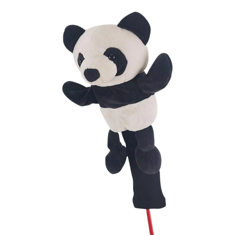 

Soft Plush Animal Golf Club Headcover Scratch Resistant Novelty Golf Cover