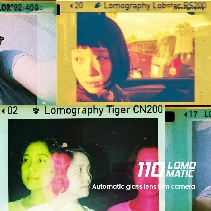 Lomography Lomo 110 Automatic Glass Lens Film Camera