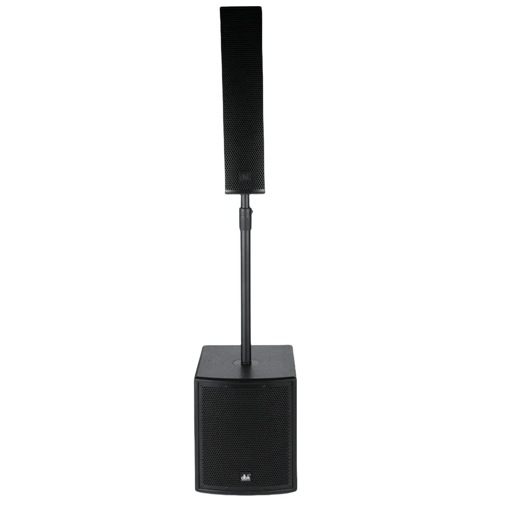 Small Outdoor Post Speaker with 12 Power Subwoofer, with Subwoofer