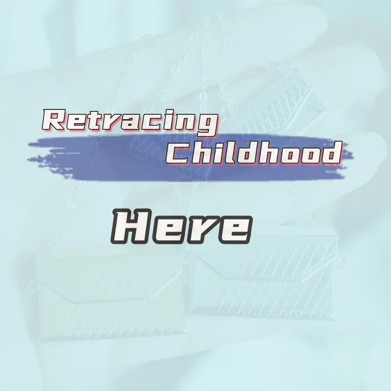 1Pc Poppenhuis Miniatuur Metalen Ketting Pack Pop Hangbag Boodschappentas Voor Kleding Accessoires-Speelgoed