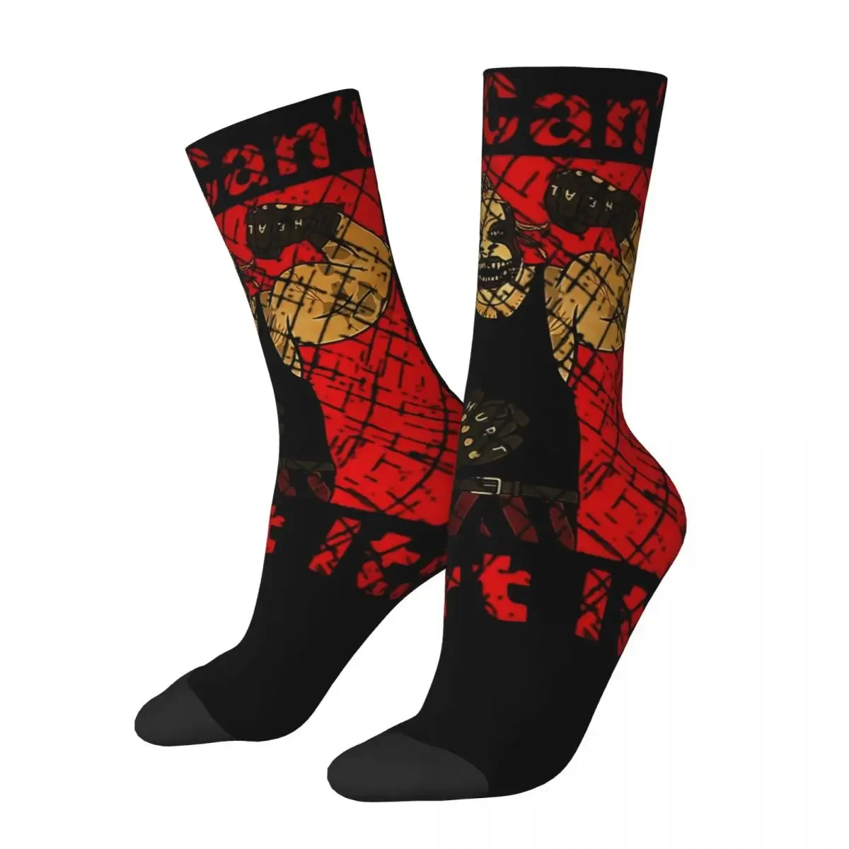 

Casual You Can't Hurt It Design Theme Sports Socks Merchandise All Seasons Bray Wyatt Let Me In Cute Middle Tube Socks Non-slip