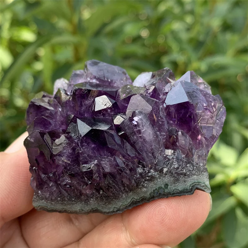 99g Natural Raw Amethyst Quartz Cluter Druzy Healing Crystal Gemstone Stones Healing Carving Craft For Room Decor