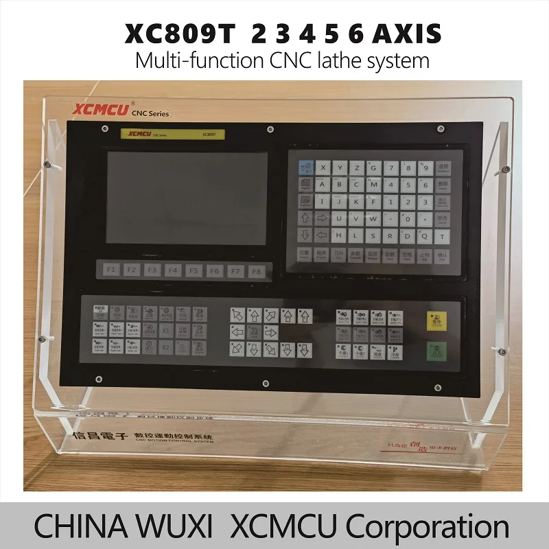 Imagem -03 - Xcmcu Xc809t Eixo Multi-função Cnc Torno Sistema Fanuc G-code