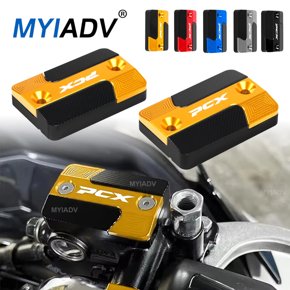 

Motorcycle Front Brake Reservoir Fluid Tank Oil Cup Cover Accessories For Honda PCX125 PCX150 PCX160 PCX-125 PCX-160 PCX-150