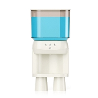 Automatic Mouthwash Dispenser For Bathroom, Adjustable Dispensing Levels, Rechargeable, 2 Magnetic Cups,Wall Mounted