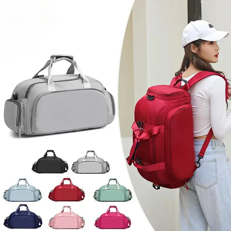 Bolsa de ombro multiuso para homens e mulheres, bolsa de fitness esportiva, mochila de treinamento de basquete, bolsa de viagem de curta distância