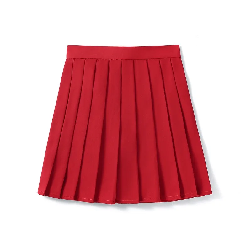 Anime Meisje College Honderdvoudige Rok Student Korte Geplooide Geruite Rok Hoge Taille Rokken Klasse Campus Uniform Rok Vrouwen 41Cm