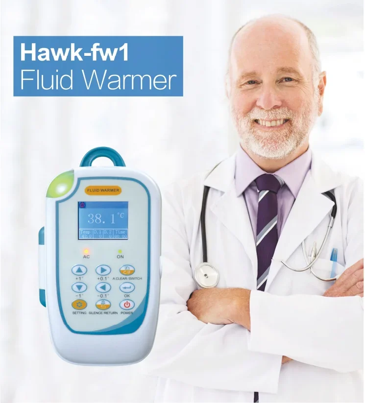 Hawk-fw1 Portable Transfusion Heater infusion fluid blood warmer for veterinary use