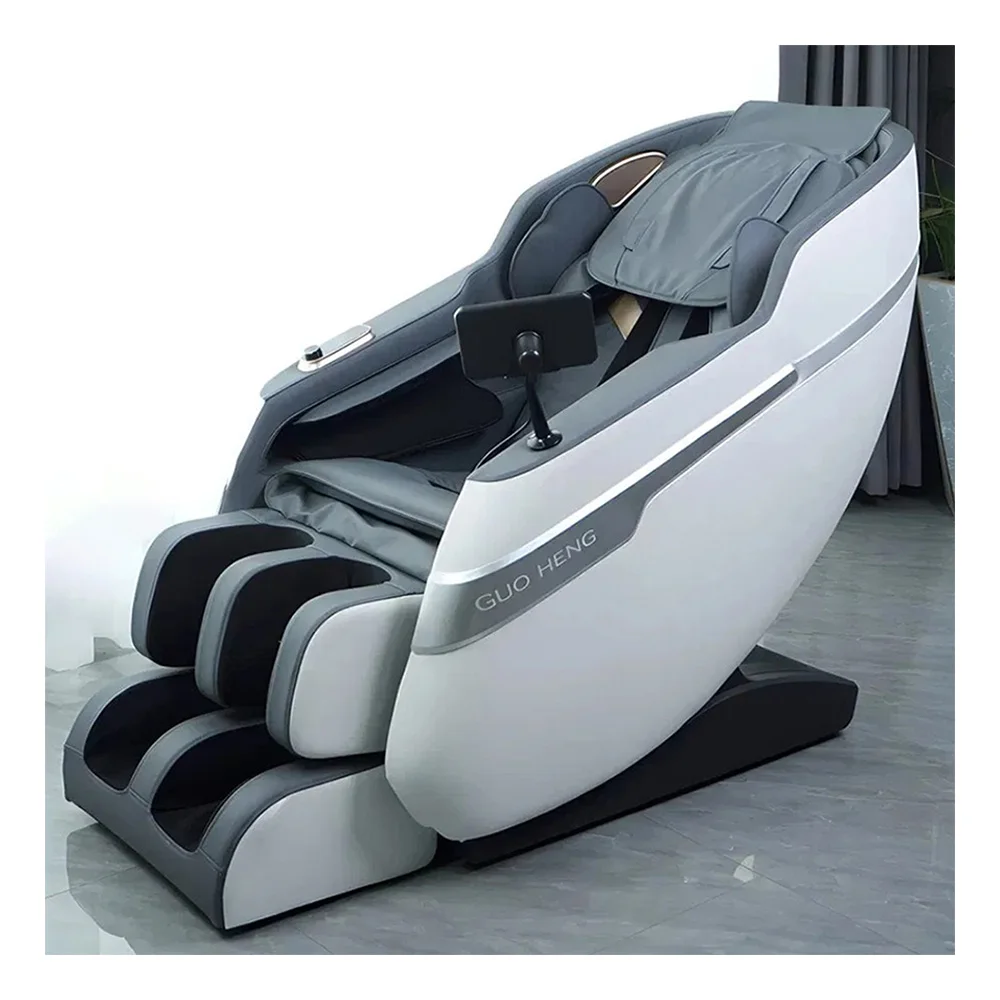 

Массажное кресло-реклайнер GUOHENG из кожи с функцией шиацу и точечного массажа, электрическое, для всего тела, с нулевой гравитацией