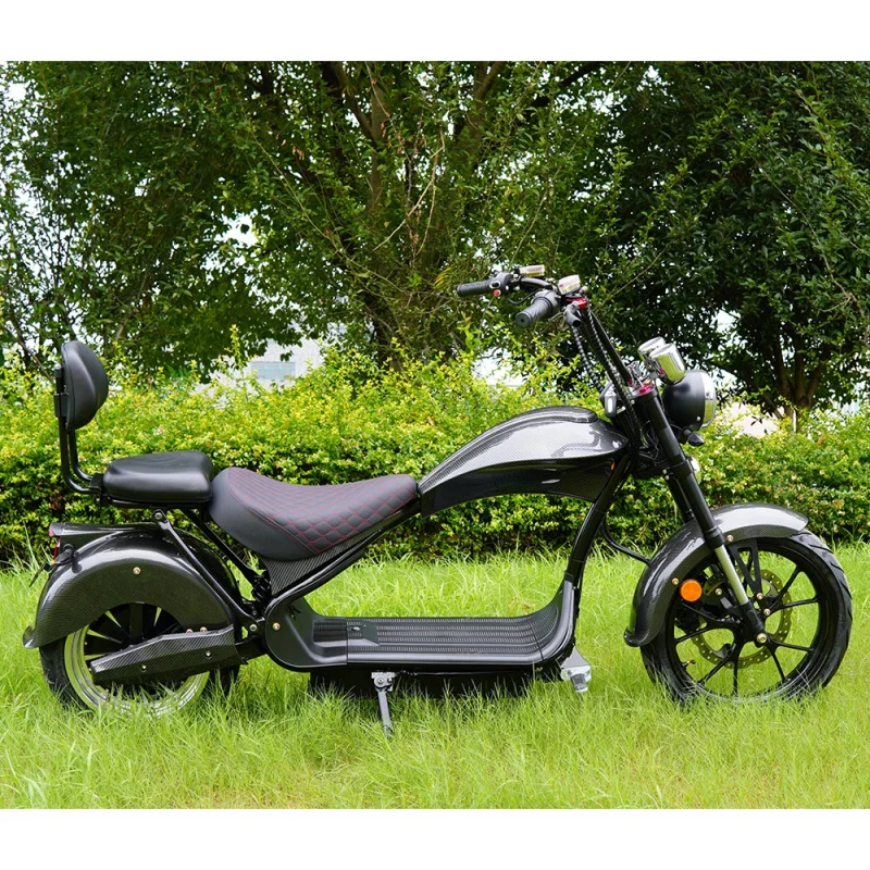 4000W 3000W E Chopper with Double Seats EEC COC DOT Electric Scooter Citycoco for USA EU Market