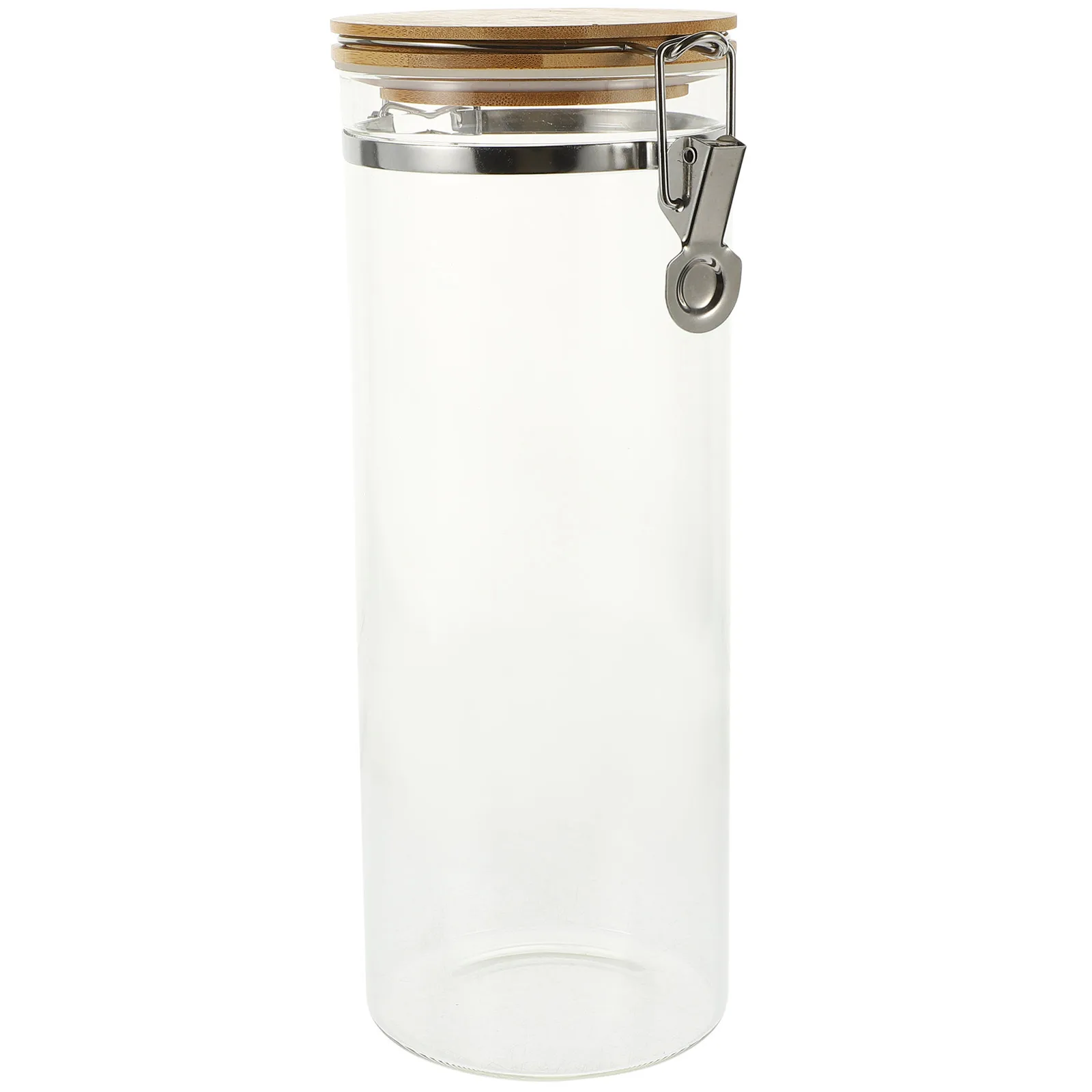 

2300ml Stainless Steel Kitchen Canisters Airtight Food Storage Container Large Capacity Grain Containers Cereal Jars Reusable