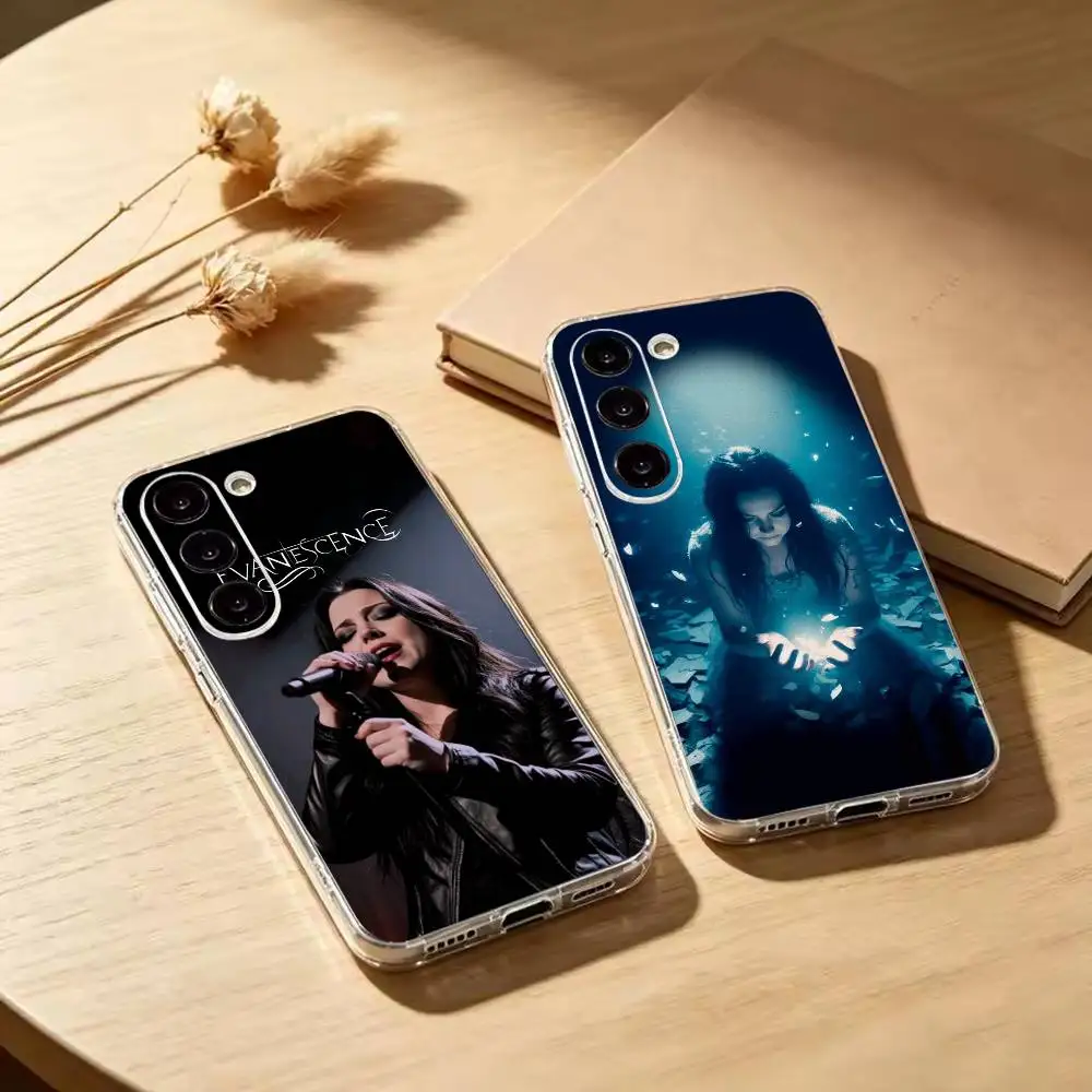 E-Evanescence Rock Band  Transparent Soft Silicone Phone Case For Samsung A10 A12 A20 A21S A30 A31 A50 A51 A52 A70 A71
