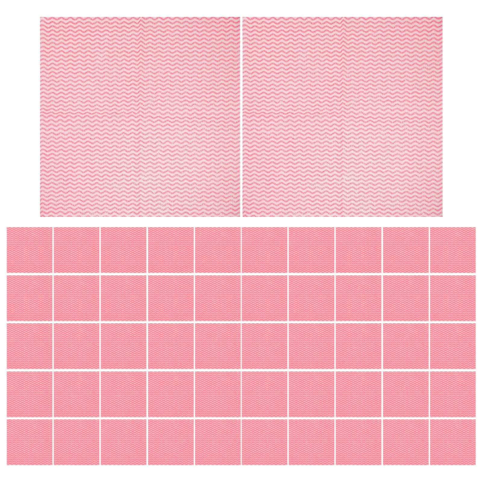 

100Pcs Kitchen Washcloths Reusable Quick Drying Non Woven Cleaning Cloths Super Absorbent Large Dish Towels for Kitchen Cleaning