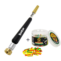 Removable Metal Cone Tobacco Pipes with 6mm Ceramics Active Charcoal Filter Dry Burning Herb Smoking Pipe Smoke Accessories