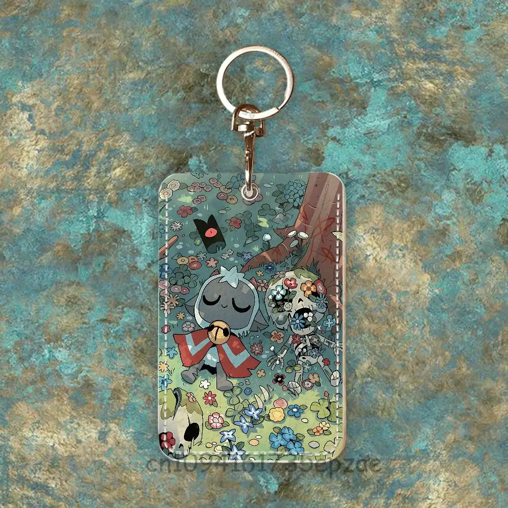 ซี-คัลท์ ออฟ เดอะ แอล-แลมบ์ซองใส่บัตรหนัง PU พรีเมียมพร้อมคาราไบเนอร์โลหะ ดีไซน์ปรับแต่งได้สำหรับการใช้งานในชีวิตประจำวัน