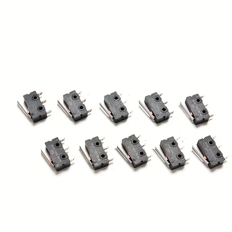 5pcs  Micro Roller Lever Arm Open Close Limit Switch KW12-3 PCB Microswitch