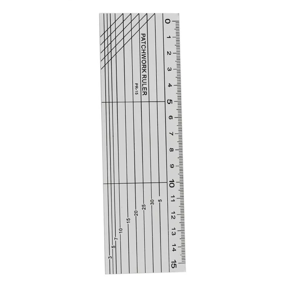 15CM DIY Patchwork Ruler Drawing Acrylic Transparent Cutting Quilting Sewing Tools Handmade Essential Dedicated Accessorie