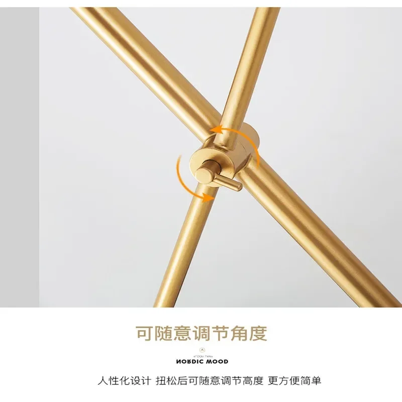 

Nordic Black Marble Base Floor Lamp LED Industrial Decoration Study Bedroom Living Room Lighting