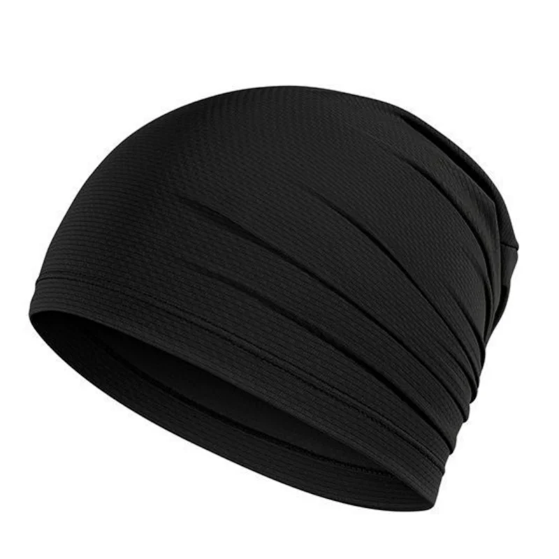 Schnell Trocknende Atmungsaktive Stretch-Beanie-Mütze Unisex Sport-Laufmütze Fahrrad-Unterhelm-Kappe Schweißabsorbierende Mütze – Detail 23
