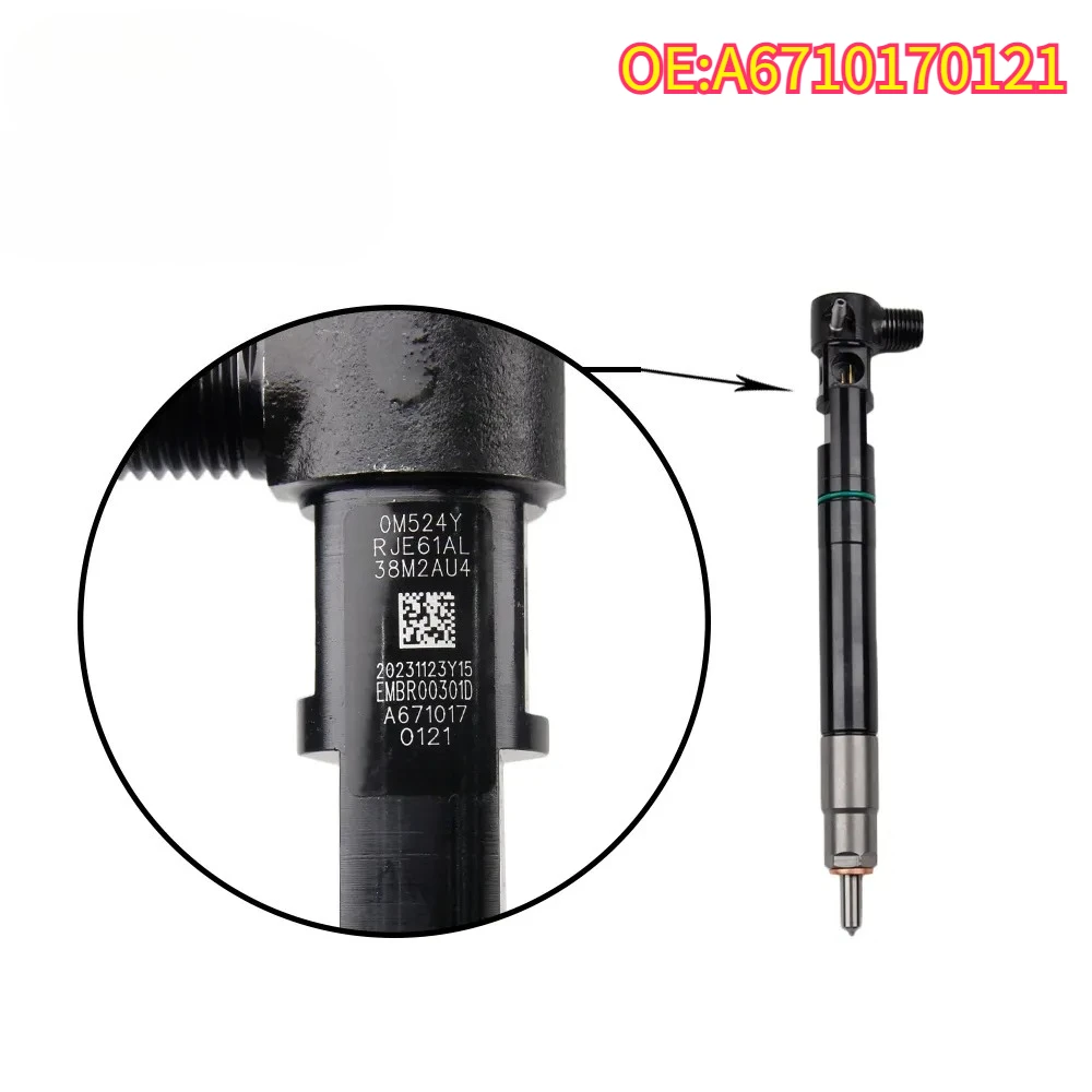 

For A6710170121 EMBR00301D Common Rail-injector R00301D Brandstofinjectormondstuk voor SSANGYONG