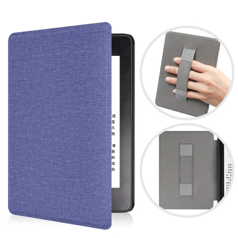 with Hand Belt Smart Case for New Kindle 11th 2024 6'' RS23CV / 2022 Release 11th 6 Inch  E-reader Ebook Auto Wake Sleep Cover